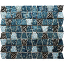Trapezoid Decoration Kitchen Bathroom Mosaic 3D for Wall